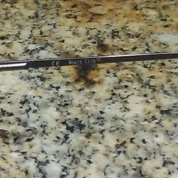 Magic Clip Eyeglasses Brown Frame Full Rim W351 SDL 51-18-145 with Case - Picture 9 of 12